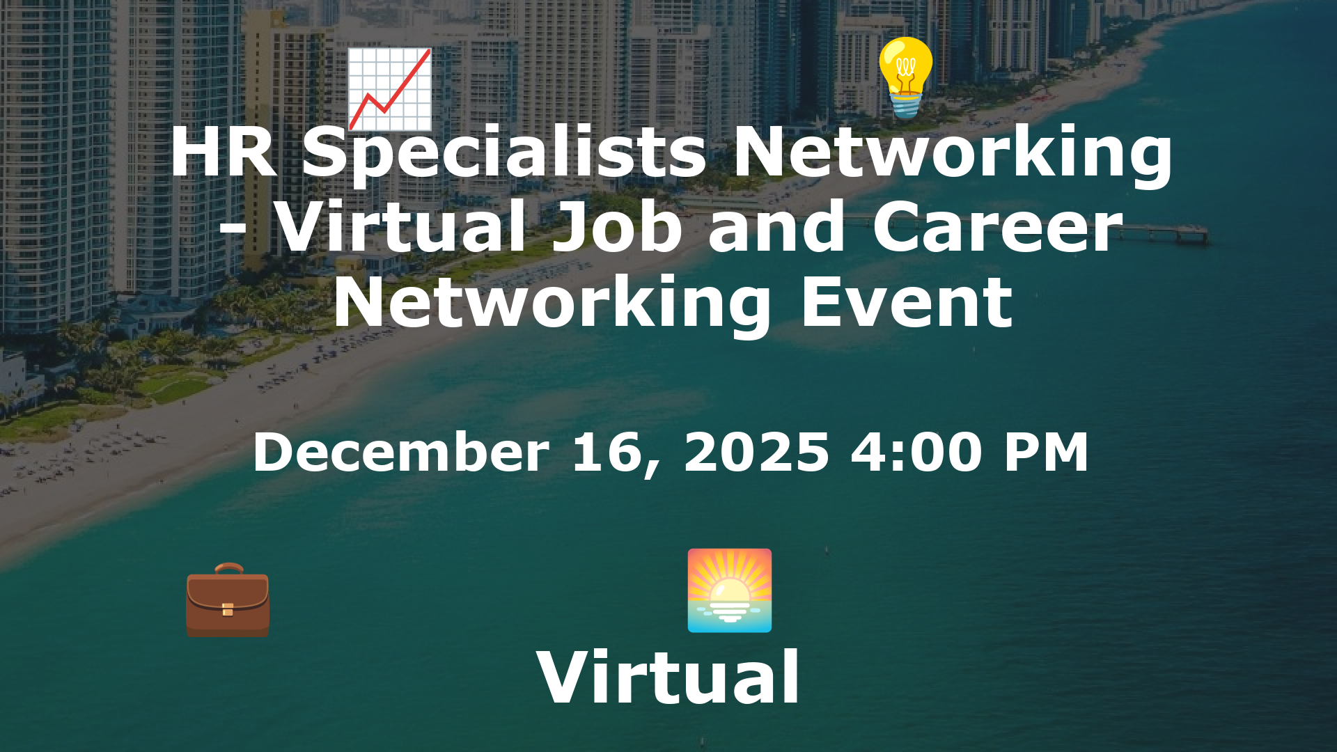 HR Specialists Networking - Virtual Job and Career Networking Event event image